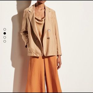 Vince Drapey Silk Blazer